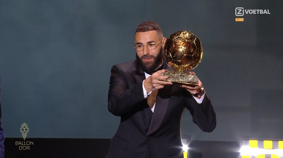 Karim Benzema wins UEFA Men's Player of the Year award